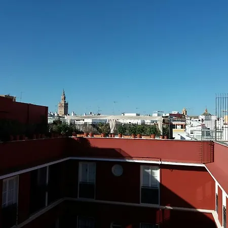 Apartamento Con Piscina Con Vistas A La Giralda Centro Wifi