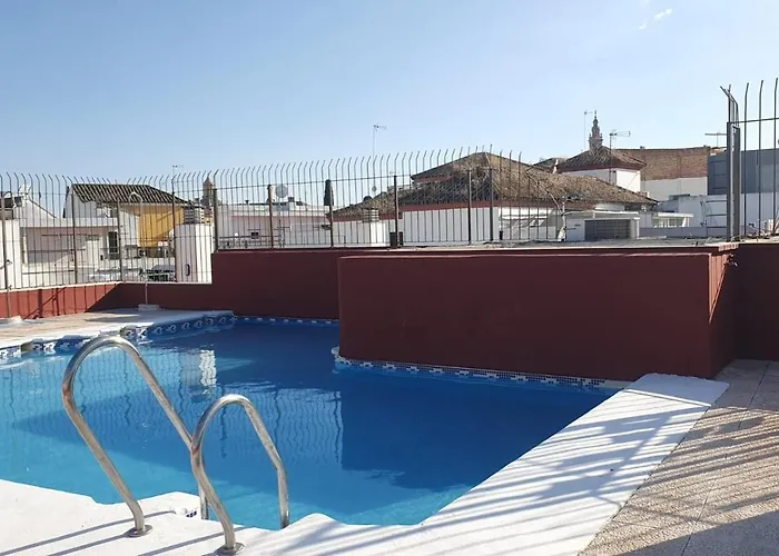 Lejlighed Con Piscina Con Vistas A La Giralda Centro Wifi *